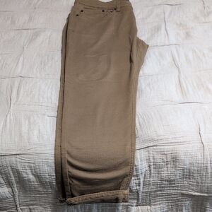 Banana Republic Brown Chinos Soft Cotton Khakis